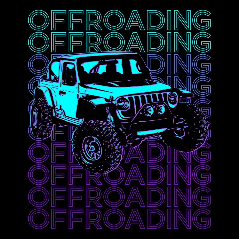 Offroading Off Road Dirt Race ATV Quad Retro