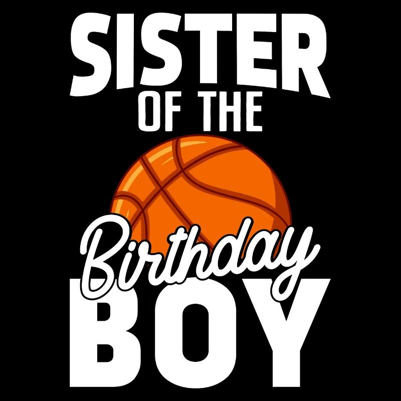 Sœur basketteur du garçon d’anniversaire