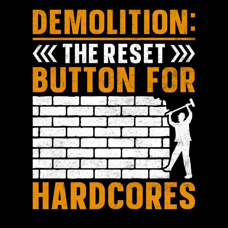 Funny House Demolition Day Demolition Reset Button