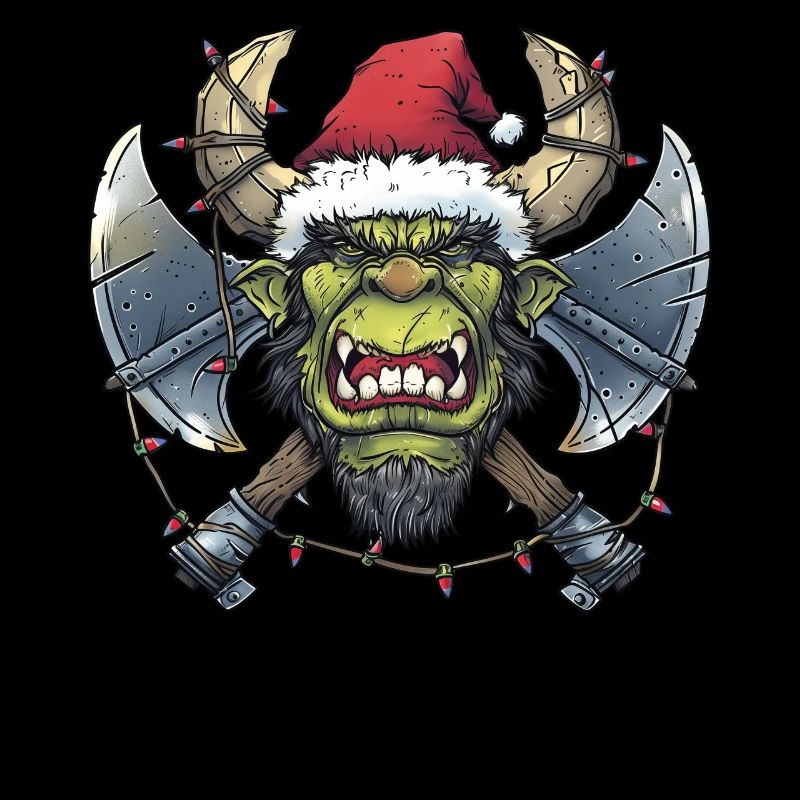 Oger Troll MMORPG RPG Rollenspiele LARP Xmas