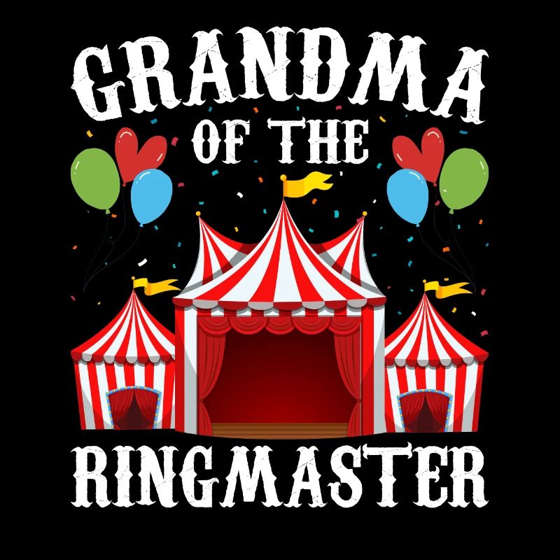 Grand-mère du Ringmaster Circus Party Carnaval