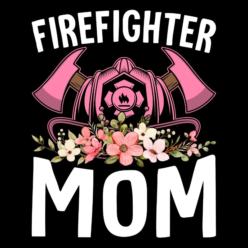 Firefighter Mom Fire Fighting