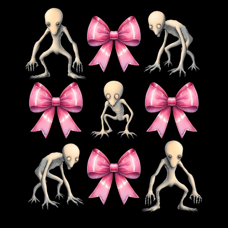 Coquette Bow Dover Demon Cryptid Cryptozoology