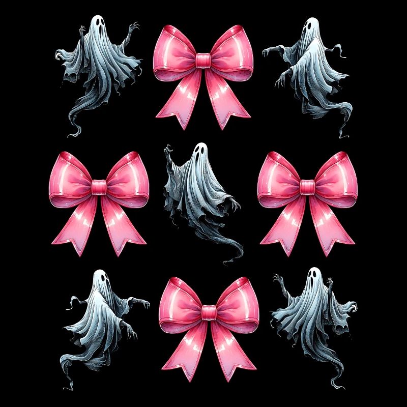 Noeud Coquet Ghost Ghost Spooky