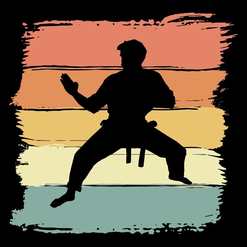 Karate vintage retro karate legend