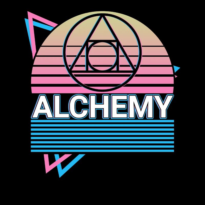 Alchemy Symbol Philosopher's Stone Retro