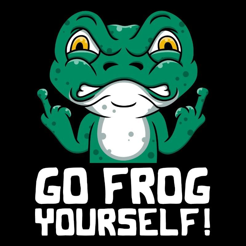 Drôle de grenouille Go Frog vous-même!