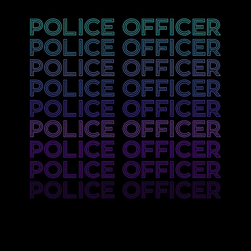 Policier Application de la loi Rétro