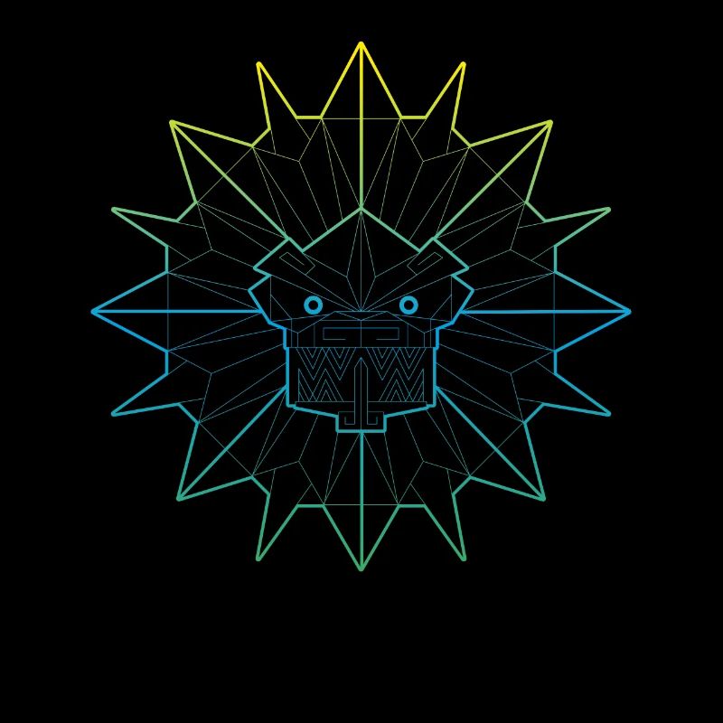 Quetzalcoatl Polygon Ancient Aztec Serpent Maya