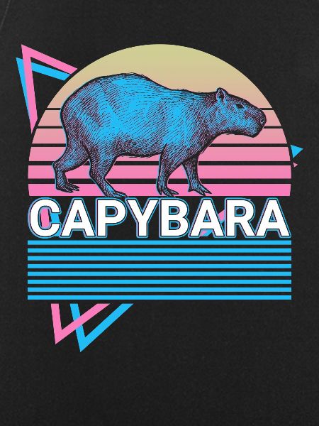 Capybara Retro Gift