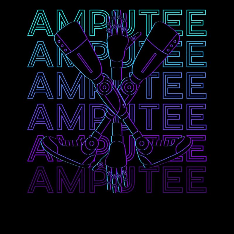 Amputierte Prothese Prothese Retro Geschenk