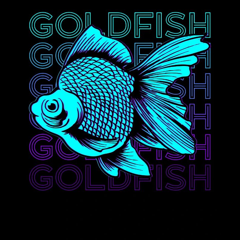 Poisson rouge Rétro