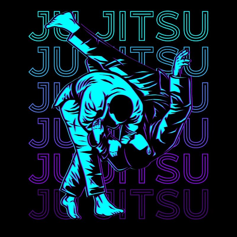Ju Jitsu Jiu Jitsu Jujutsu Retro