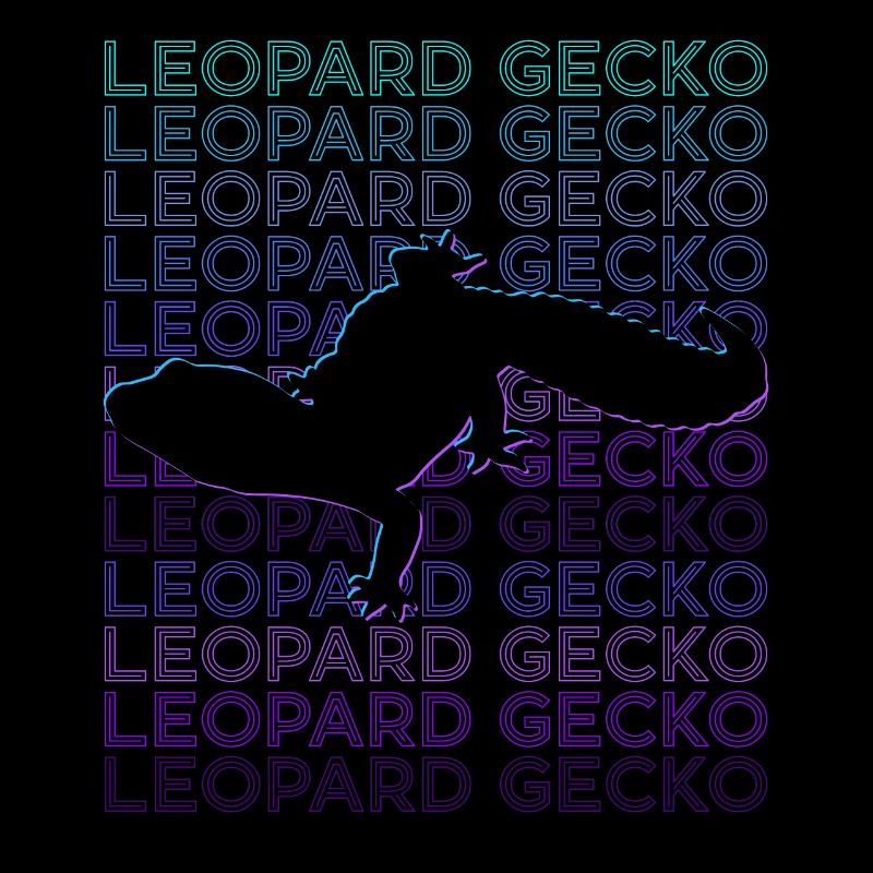 Leopard Gecko Retro