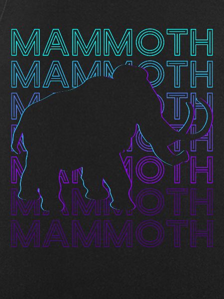 Mammoth Elephant Rétro