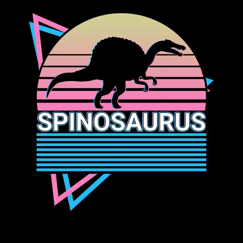 Spinosaurus Dinosaurier Retro