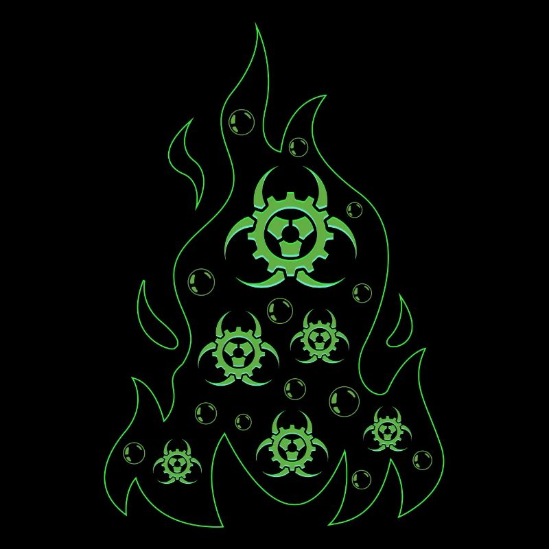 Biopunk Flame Biopunk Esthétique