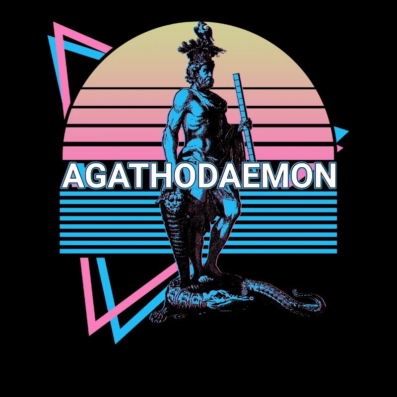 Agathodaemon Griechischer Gott Antike griechische