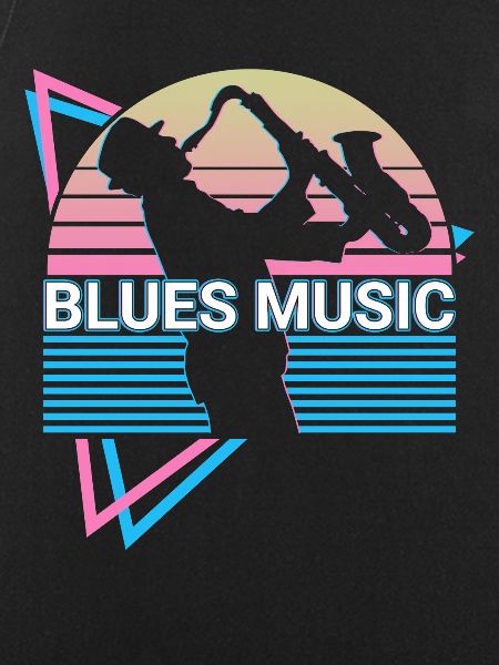Blues Music Retro