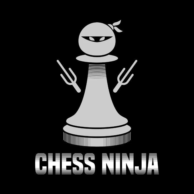Chess Ninja - Geschenk Schach Schachmatt