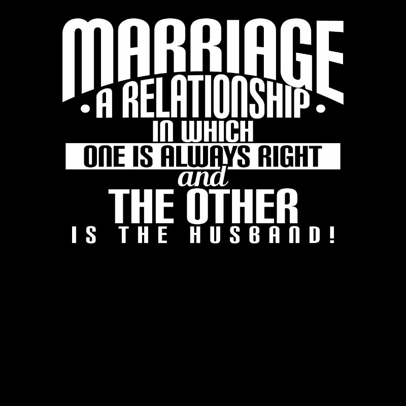 Le mariage est une relation mari