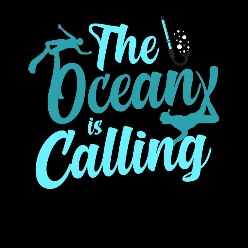 Diving diver ocean