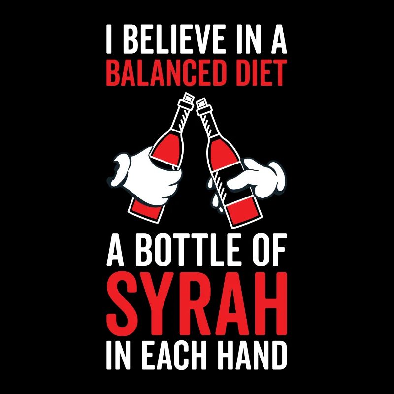 Balanced Diet Bottle Syrah Lover