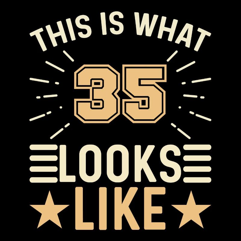 ressemble à - 35 ans 35e anniversaire