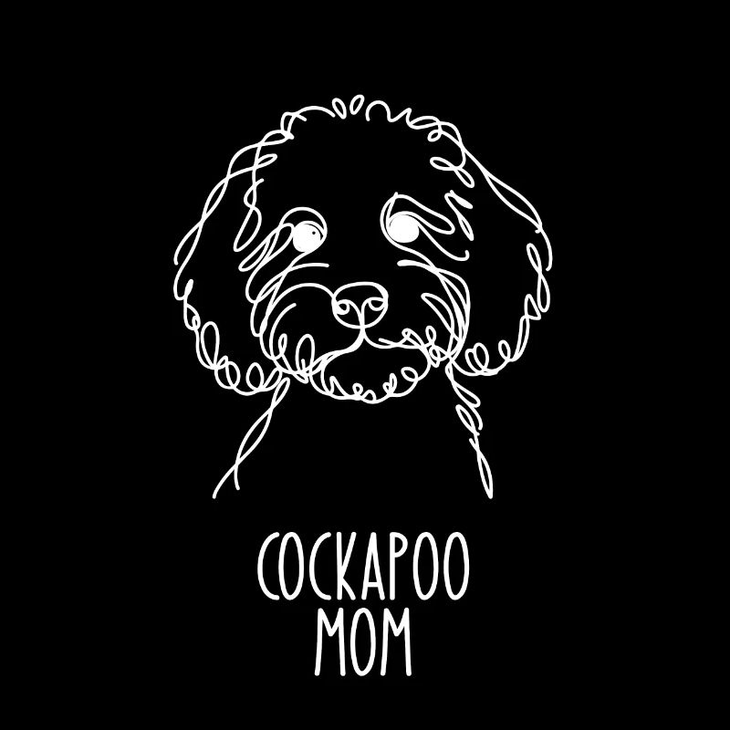 Maman au trait - Cockapoo