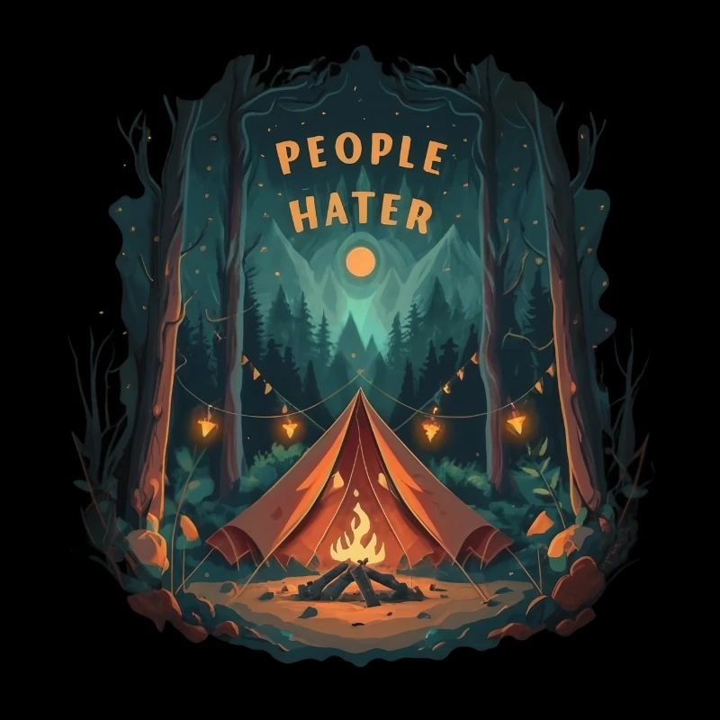 Tent in the forest