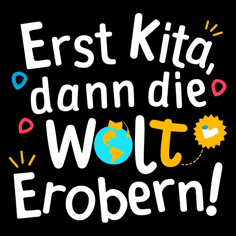 Erst Kita Absolvent Einschulung Geschenk Schulkind
