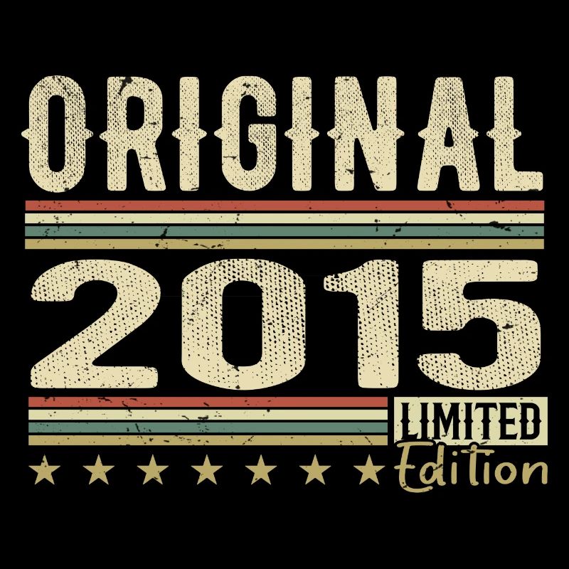 Original 2015 - Retro Birthday Gift 2015