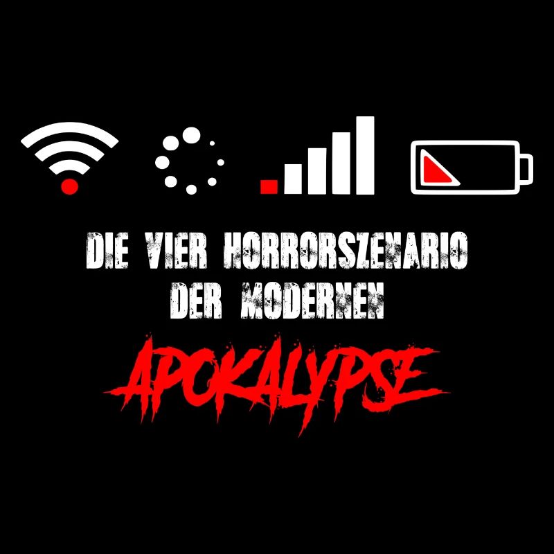 Apokalypse - WLAN - Internet - Akku aus