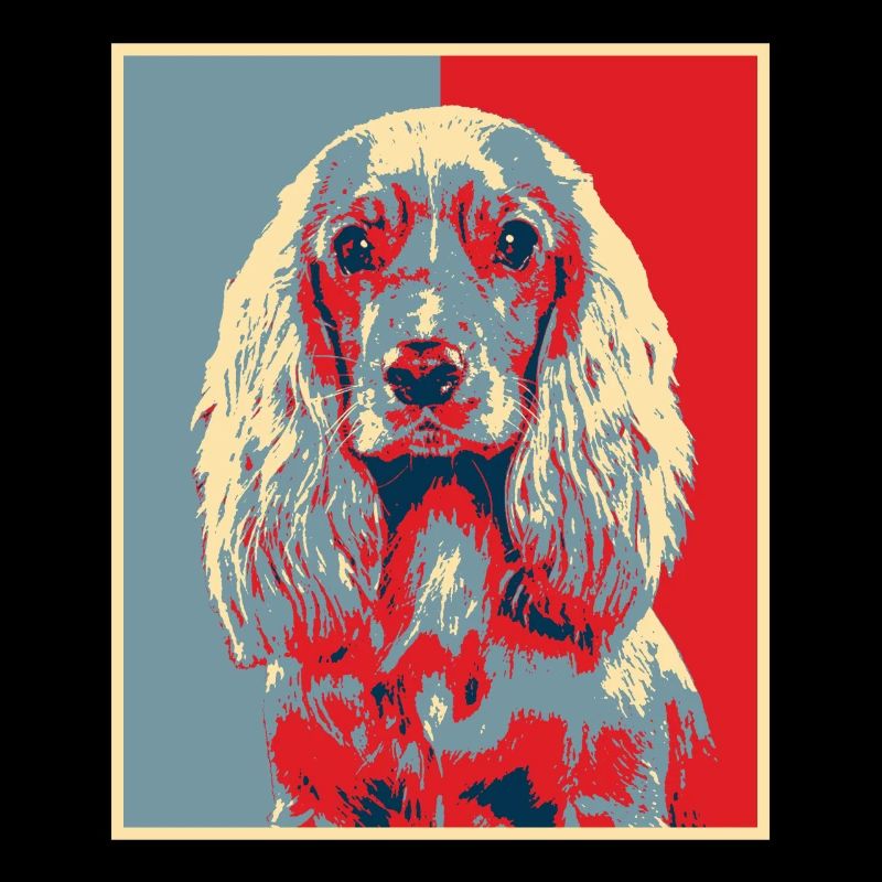 Graphique pour chien - Vintage Cocker Spaniel
