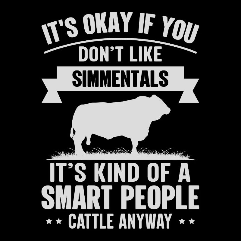Smart people - Simmental cow