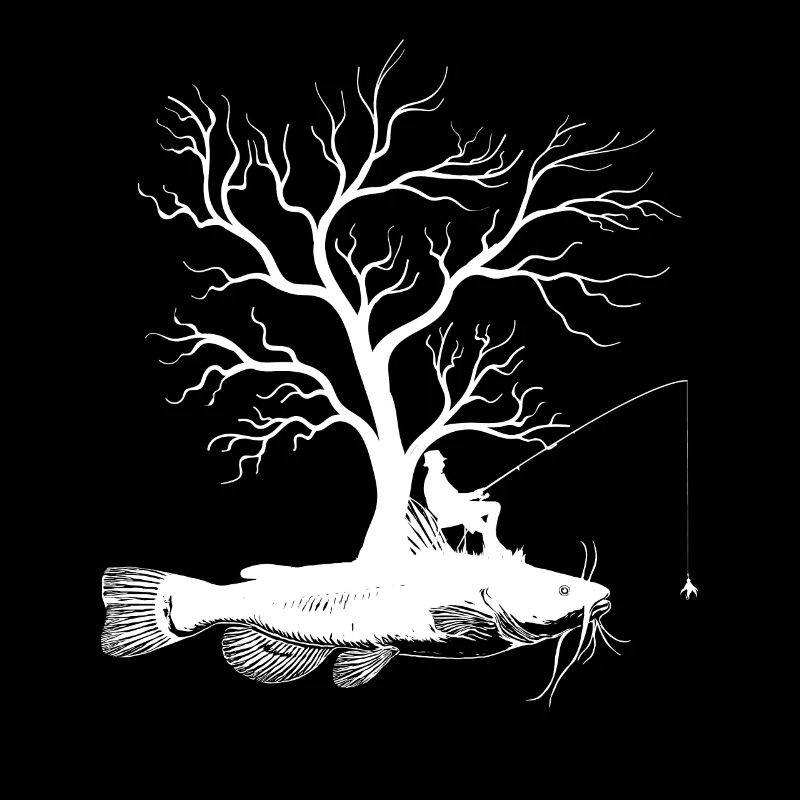 Graphic Tree - Fish Catfish