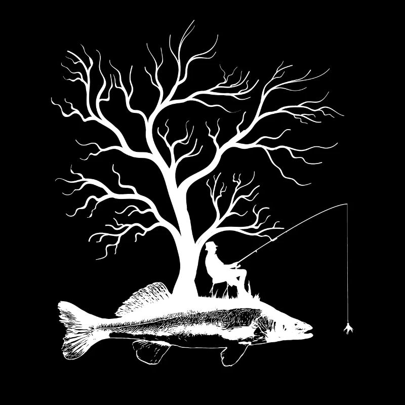 Graphic Tree - Fish Pikeperch
