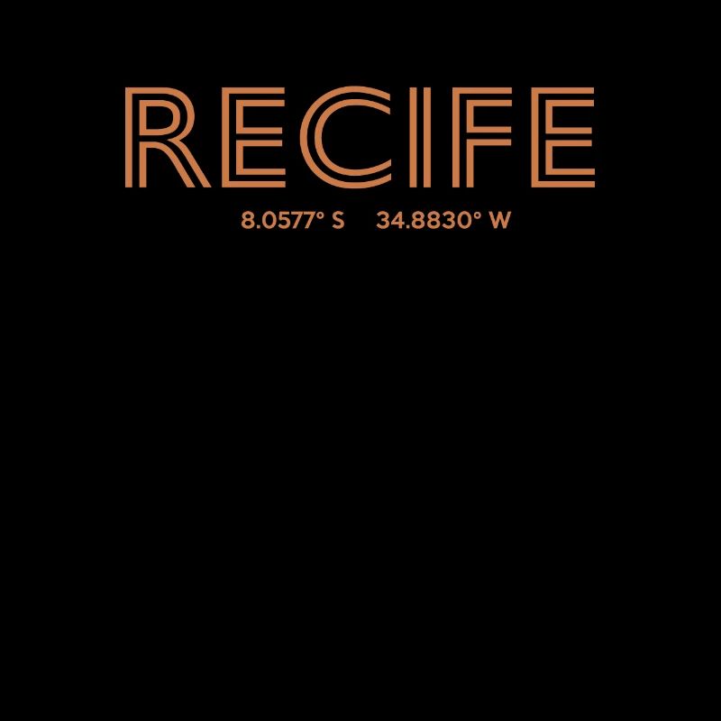 Brazil City Coordinates - Recife