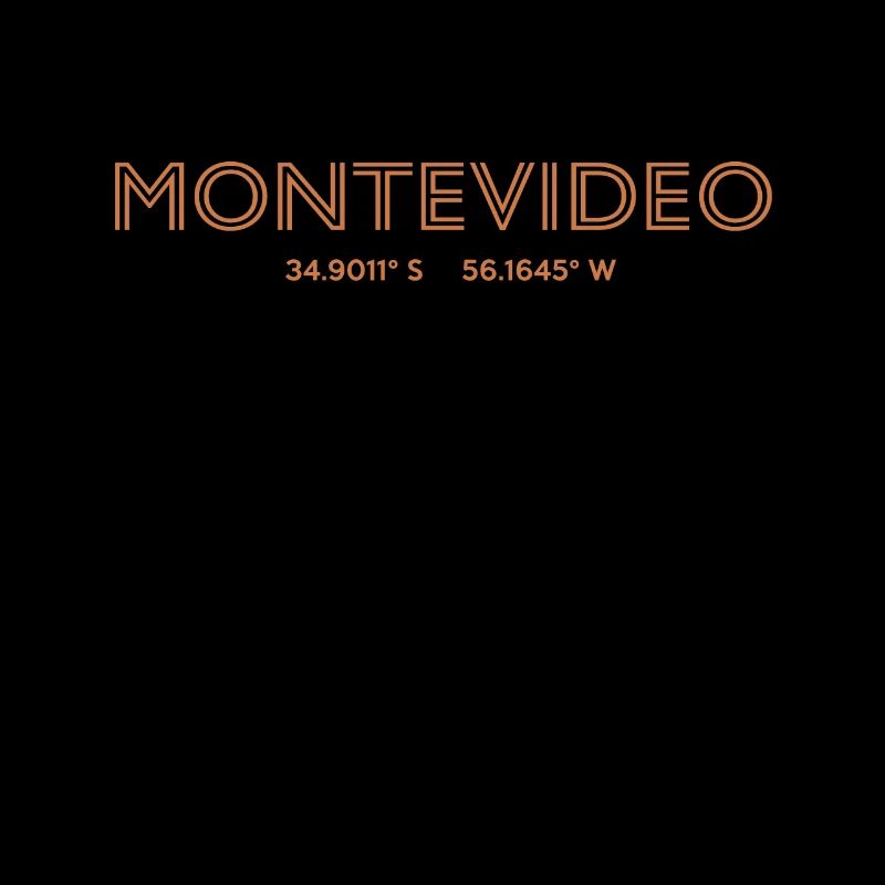 Uruguay City Coordinates - Montevideo