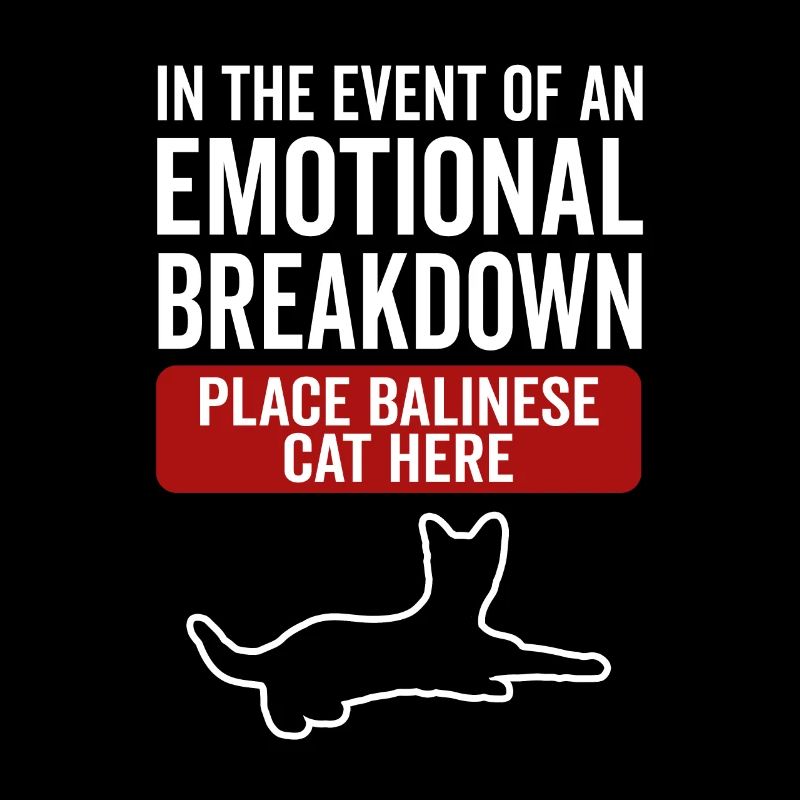 Émotionnel - Chat balinais