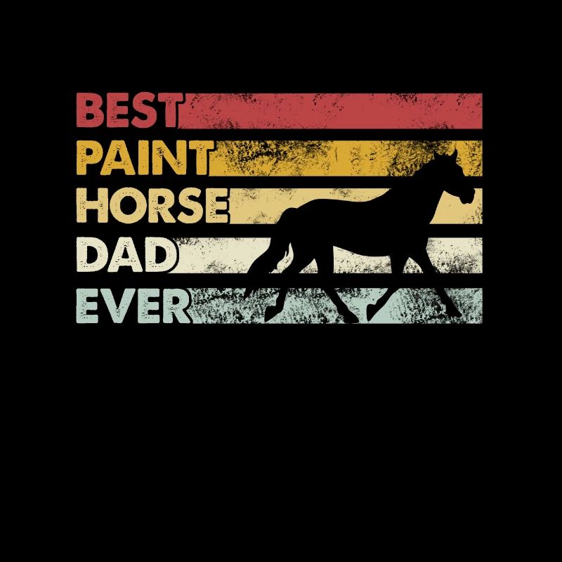 Bester Vater Aller Zeiten - Malen Sie Pferd