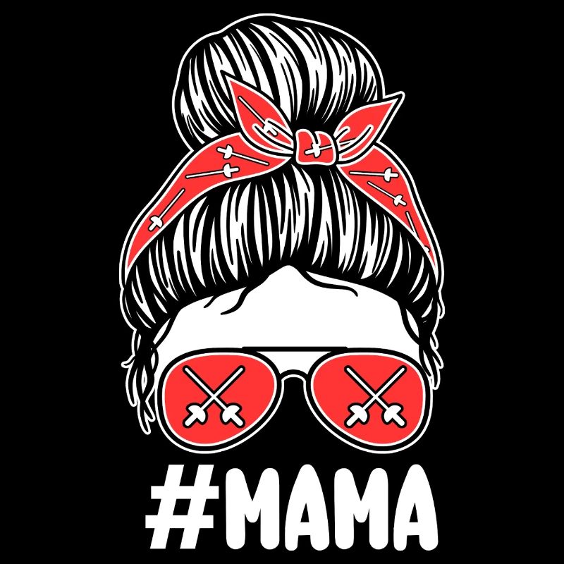 Fechter Mama Mutter Fechten
