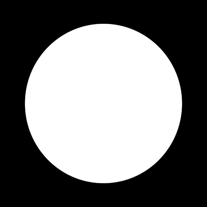 white circle - round shape background