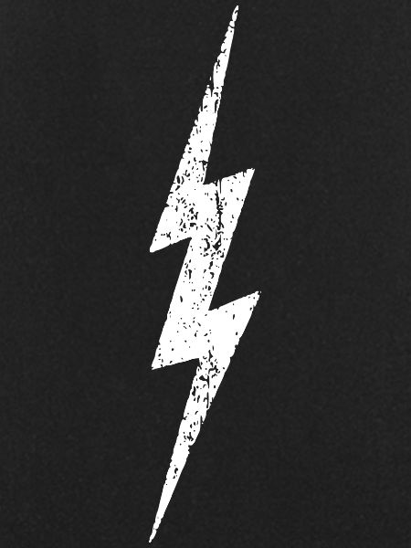 Lightning - Lightning Bolt - distressed