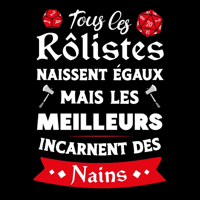 Les meilleurs rôlistes incarnent des nains
