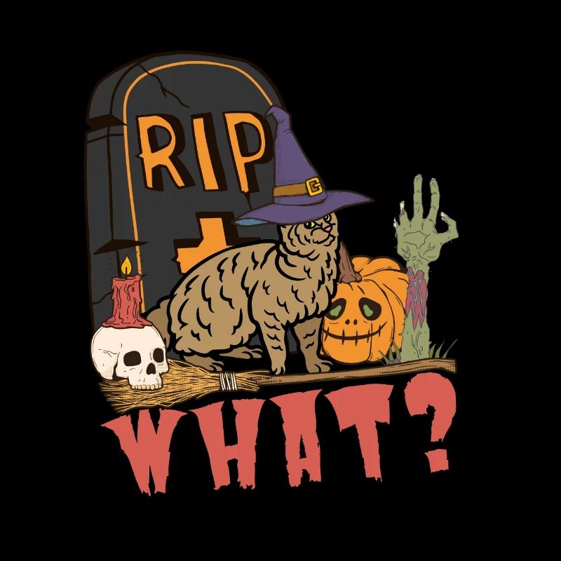 Cute and creepy Pixiebob Cat Halloween