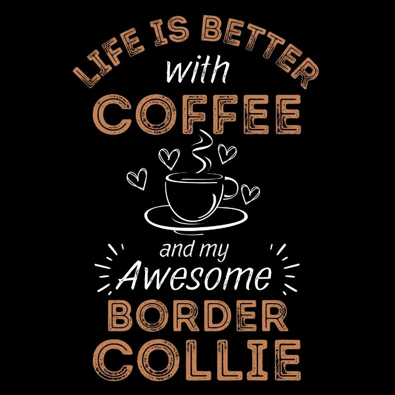 Border Collie Coffee Dog Cafe