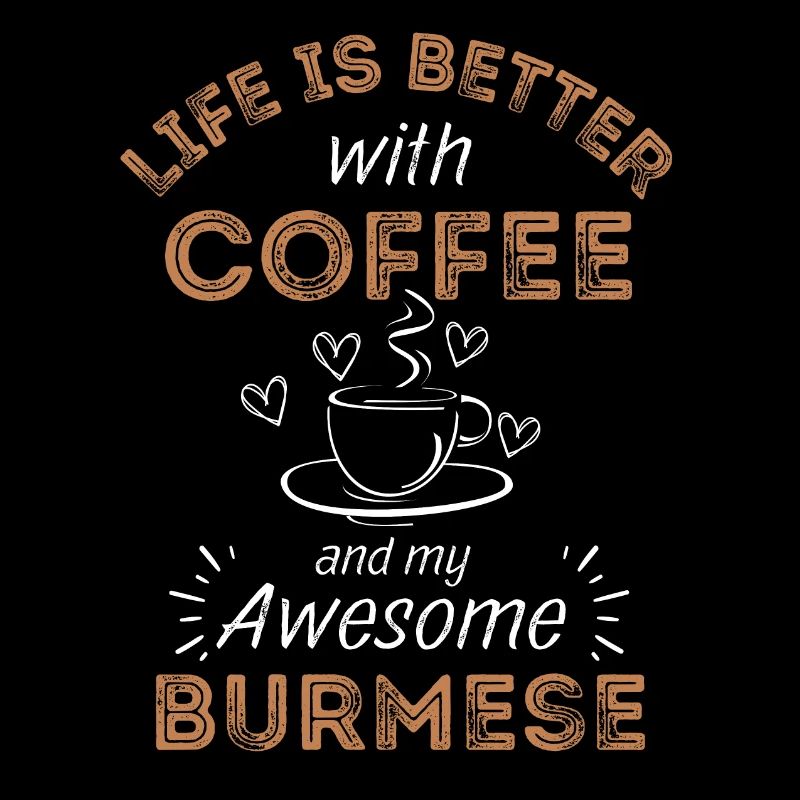 Burma Katze Kaffee Cafe
