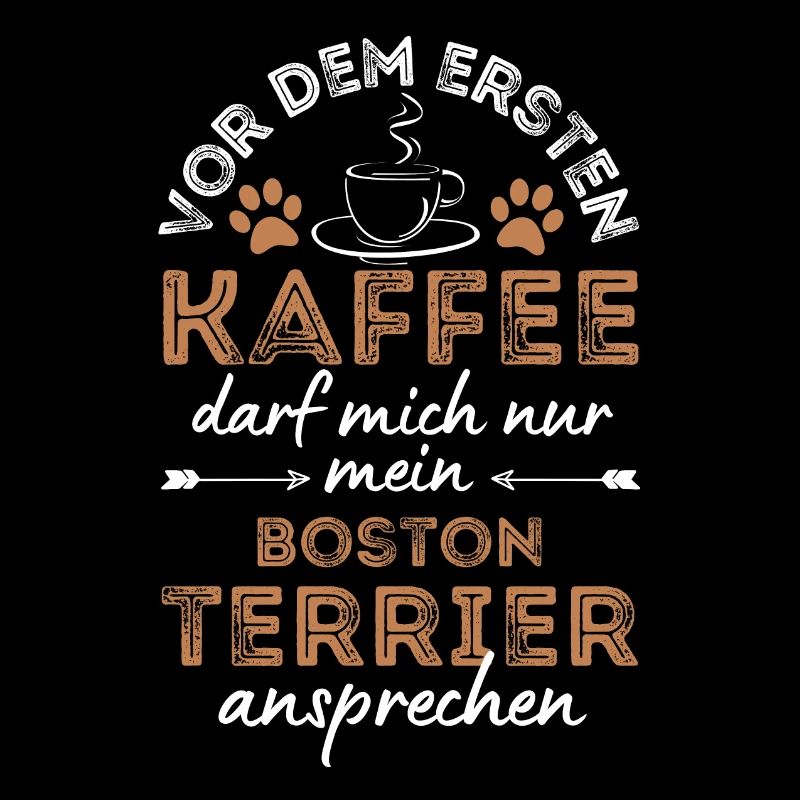 Boston Terrier Coffee Dog Cafe