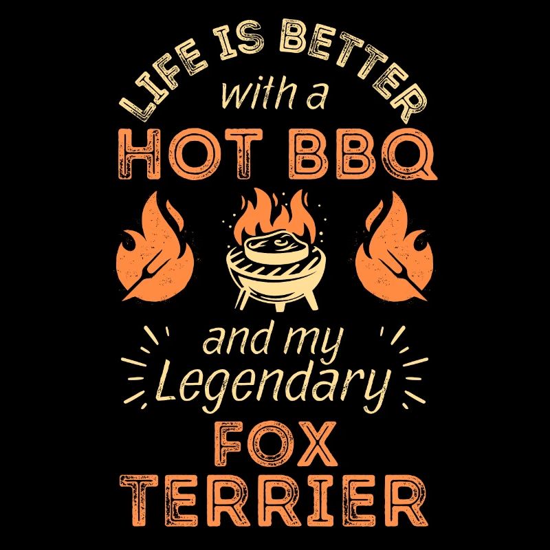 Bbq Grilling pour les amateurs de Fox Terrier